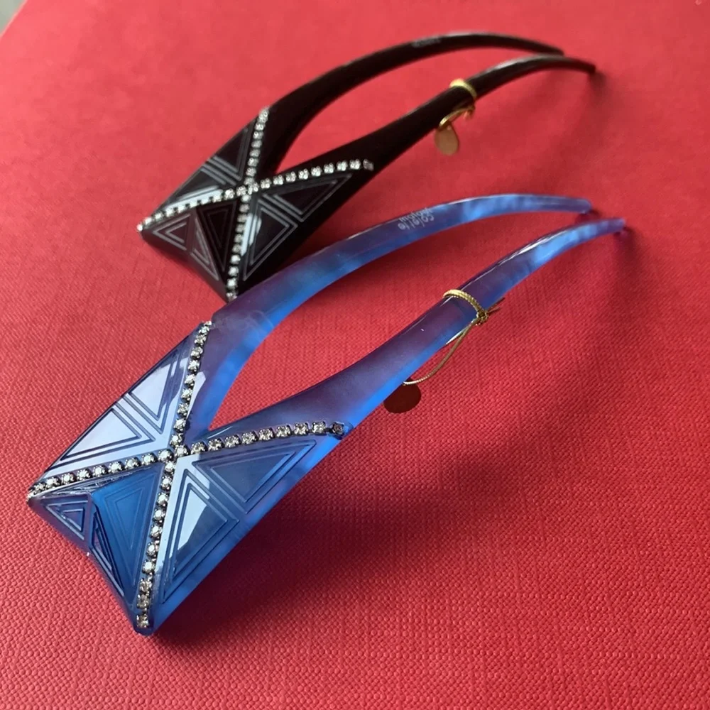 LAST ONE💗Colette‎ Malouf Architecture & Swarovski hairpin